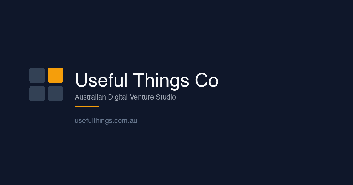 Useful Things Co — Practical Digital Tools